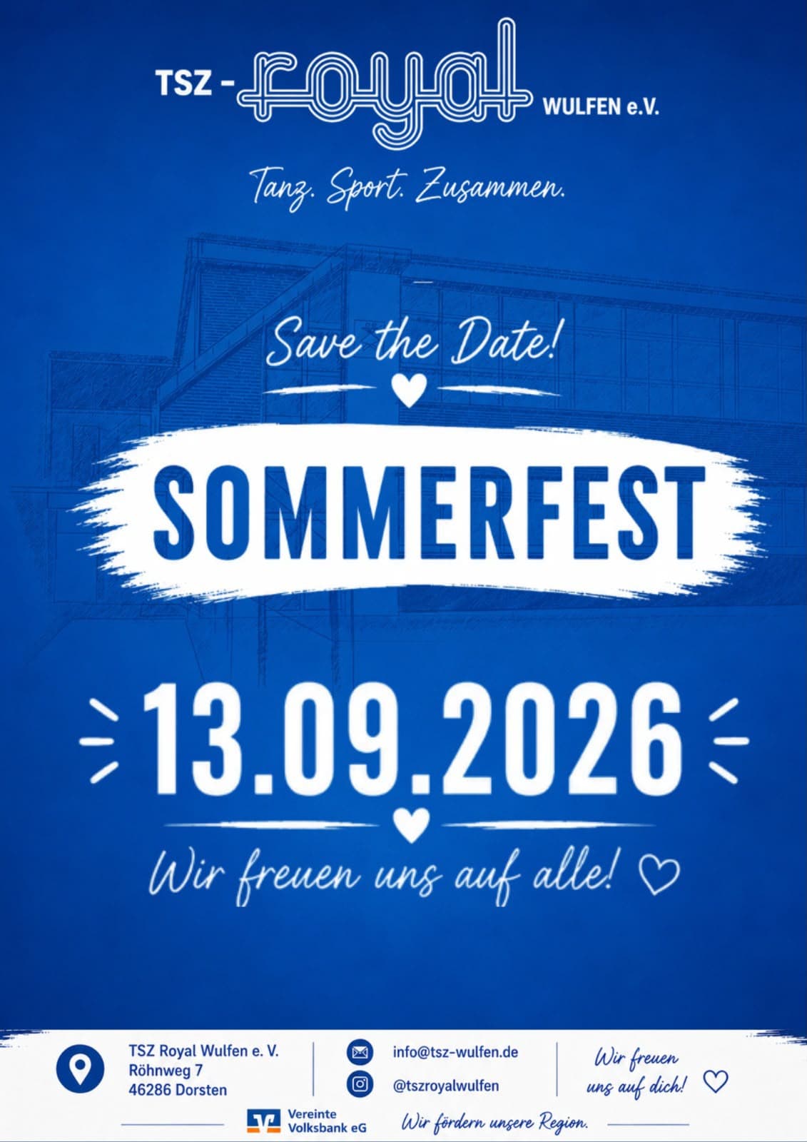 Sommerfest des TSZ Royal Wulfen e. V.